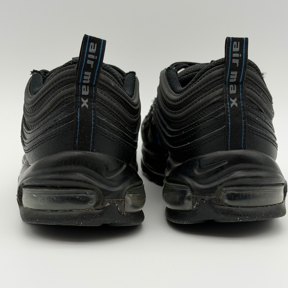 Nike Air Max 97 Black University Blue - DZ4505-001 - Size 10.5 Mens - Authentic - Picture 7 of 14